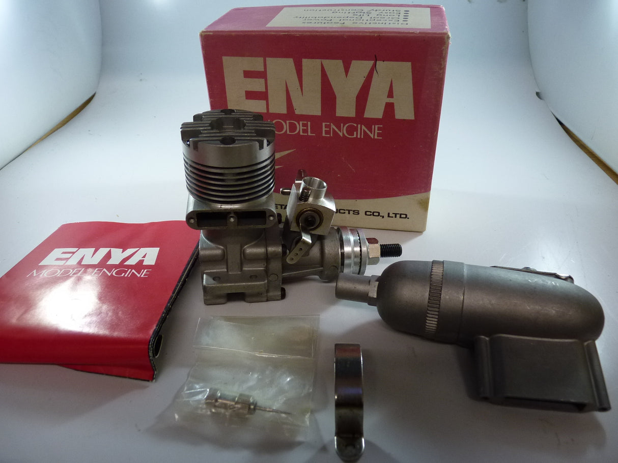 Enya 40 TV Glow engine with silencer NIB