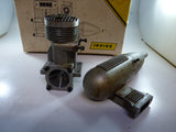 Second Hand Irvine 61 Ringed no needle engine for spares with silencer