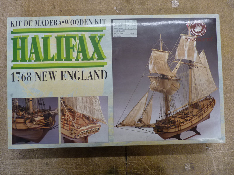 Constructo 1:35 Halifax 1768 New England Wooden Kit (Part Built Hull)