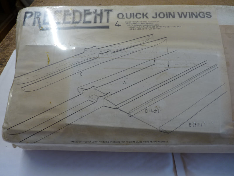 Precedent HiBoy 4 Channel Foam Core Wing kit