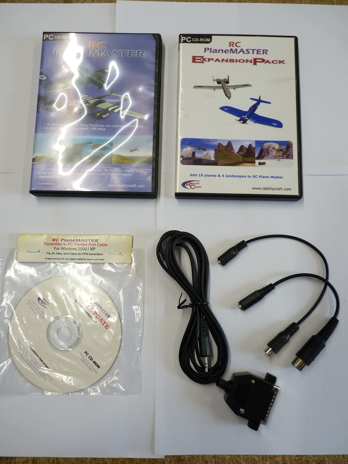 RC PLANEMASTER PC CD-ROM W/ EXPANSION AND LEADS