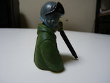 1:7 Scale Jet pilot bust -  Fully Painted In Green Suit With Mask and Hose