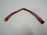 T plug / Deans male & female extension wire cable 14AWG 20cm