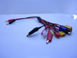 10 Into 1 Charging cable with 4MM Banana Plugs