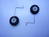 TOP GUN PARK-FLITE TB20 EP REAR LANDING GEAR 50mm foam wheels (Box 91)