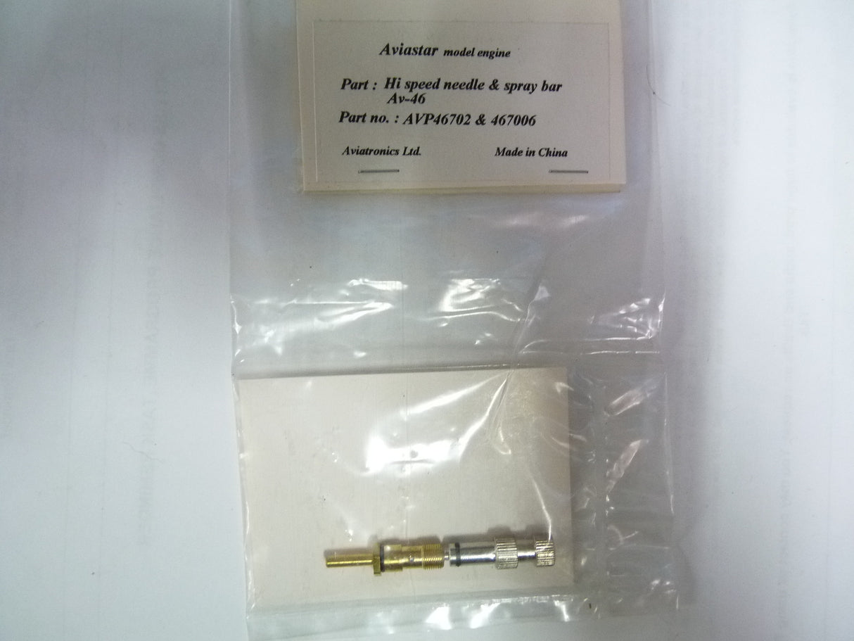 Aviastar Hi Speed Needle & Spray bar for Av-46 AVP46702 & 467006 (box 33)