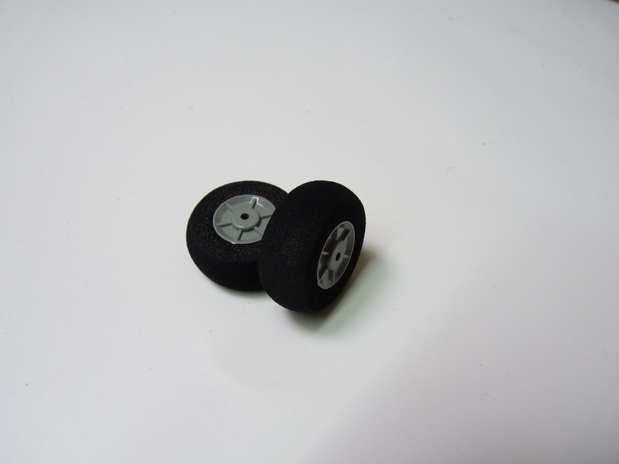 Foam Wheels with plastic hub 30x12 Pair