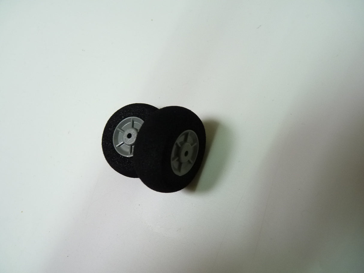 Foam Wheels with plastic hub 30x12 Pair