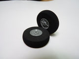 Foam Wheels with plastic hub 40x12 Pair