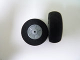 Foam Wheels with plastic hub 35x12 Pair