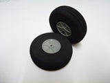 Foam Treaded Wheels with plastic hub 85x32 Pair