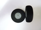 Foam Treaded Wheels with plastic hub 80x24 Pair