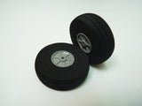 Foam Treaded Wheels with plastic hub 60 x 19 Pair