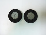 Foam Treaded Wheels with plastic hub 70 x 24 Pair