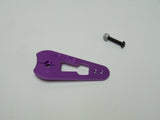 Heavy Duty Servo Horn 30-50cc Half arm Purple Futaba