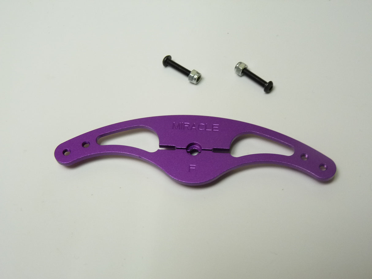 Heavy Duty Servo Horn 30-50cc full arm Purple Futaba