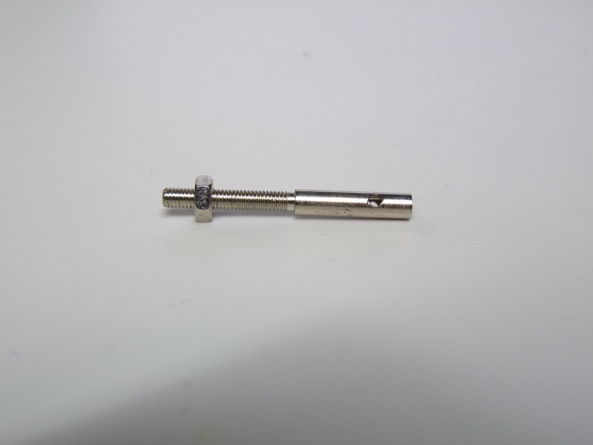 M2.5 Adapters with nut for 2.5mm carbon rod pk5