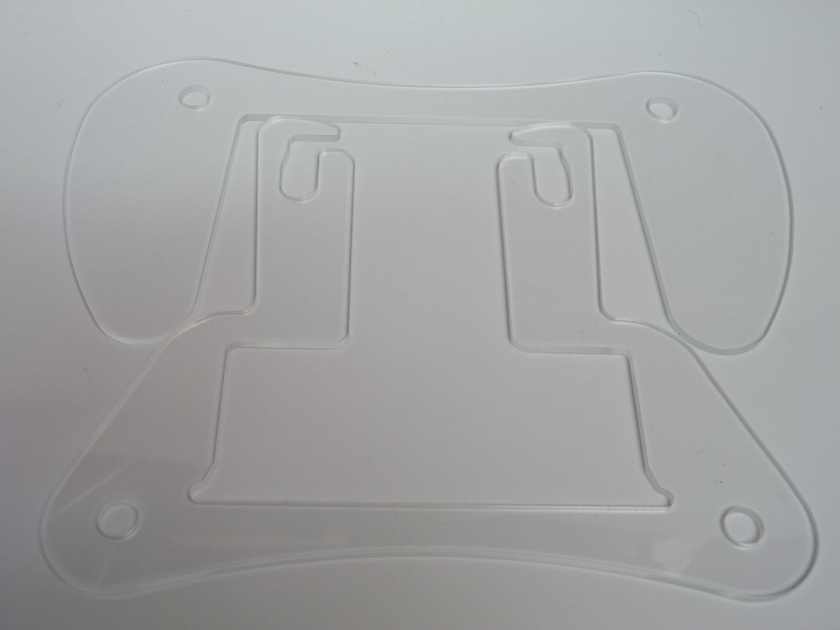 Futaba Transmitter Tray - Clear Transparent