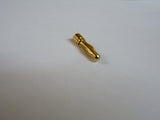 Gold Bullet Connectors 4mm 10 pairs