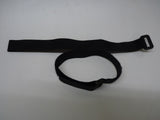 Two Velcro 300mm long 20 mm wide Battery Straps Black