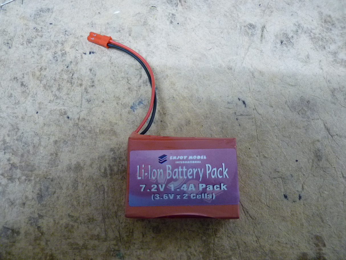 JP LI-ION Battery Pack 7.2v 1.4MA