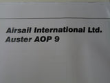 Airsail Auster AOP9 1/4 Scale Spare Plans