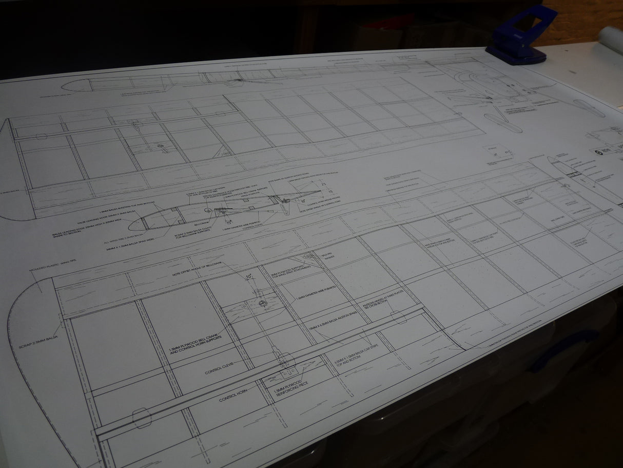 Airsail Auster AOP9 Spare Plans