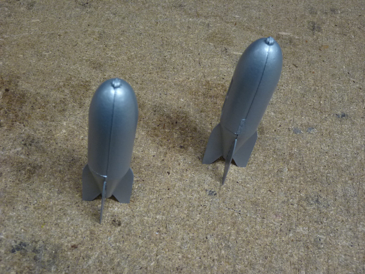 Foam Dummy Rockets Bombs (Packof2) (Box 91)