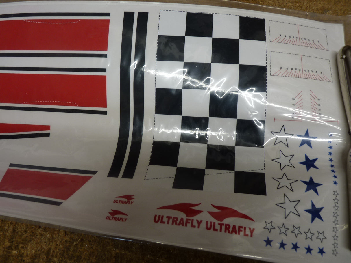 Ultrafly Cessna Airframe w/ Decal Sheet