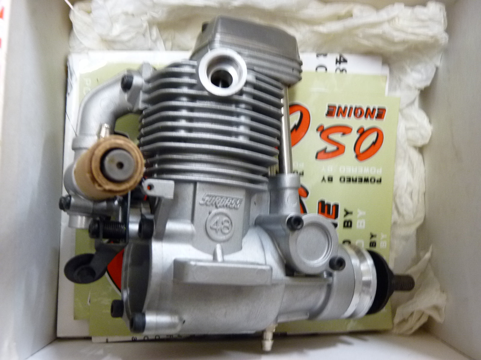 OS FS-48 Surpass Four Stroke Engine - New - Box a little worn – Sussex  Model Centre