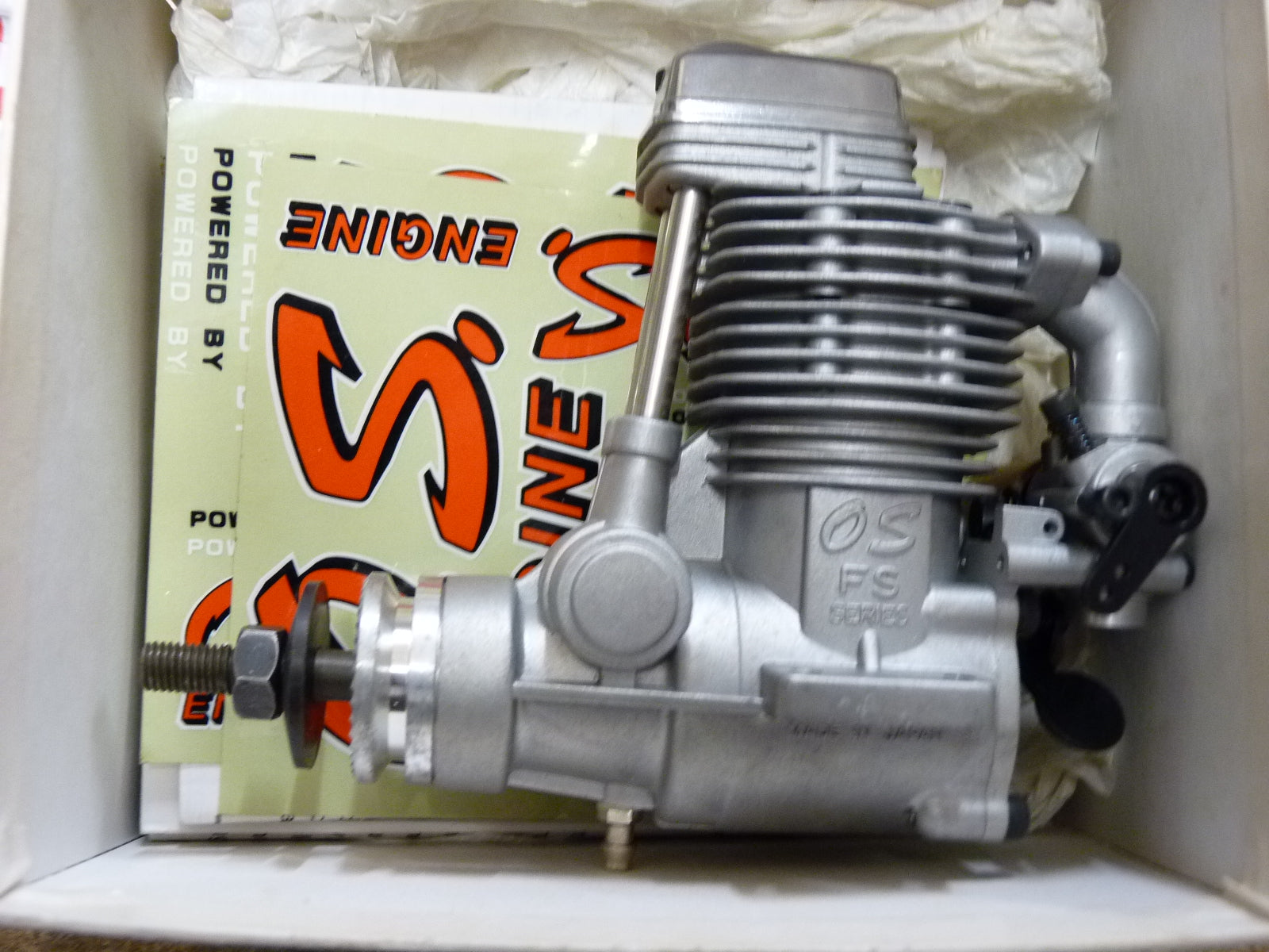 OS FS-48 Surpass Four Stroke Engine - New - Box a little worn – Sussex  Model Centre