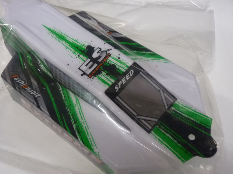 WLTOYS Competition Extreme Green Speed Bodyshell 245mm Length