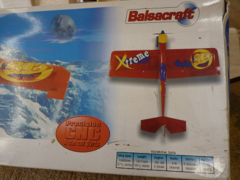 Ripmax Balsacraft Xtreme (Built fus and wing) A-RMX402