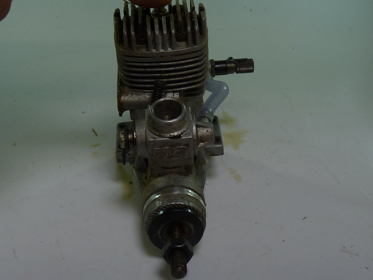 Second Hand engine Glow 2-stroke OS Max FX 46 No silencer  (BOX 62)