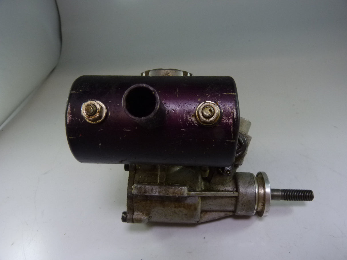 Second Hand OS Max 40 H engine with dustbin silencer  (BOX 44)