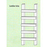 Evergreen Ladder Kit O Scale 2 12 Inch Ladders EVG203