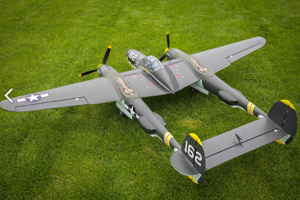 VQ P-38 Lightning (olive) ARTF