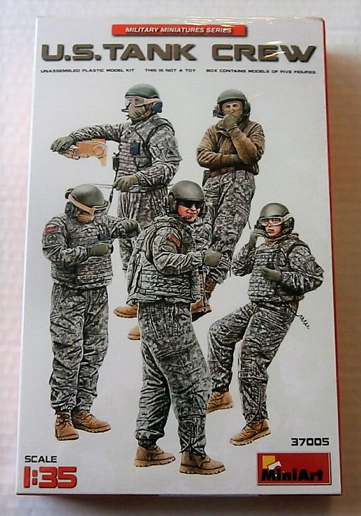 MiniArt 1/35 Modern U.S. TANK CREW 37005