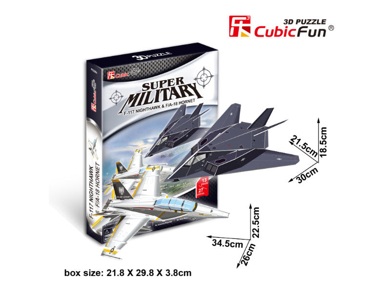 P629H F-117 Nighthawk & F-18 Hornet