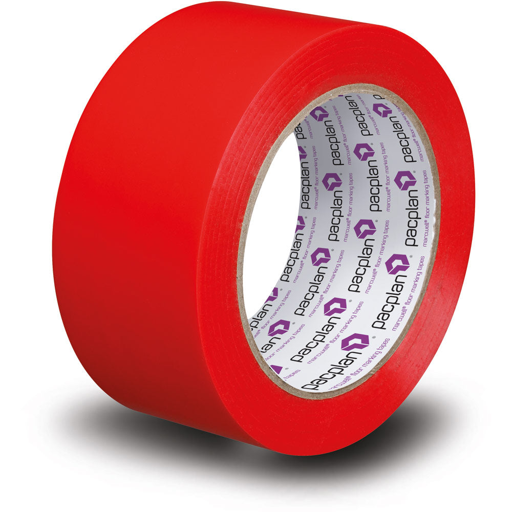 Irvine Coloured Tape Red 5cm x 1m