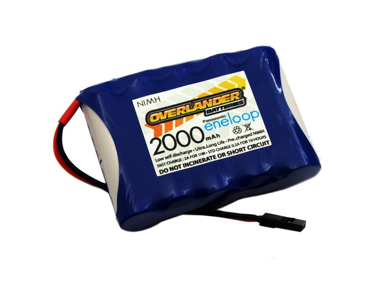 Overlander Eneloop 6v 2000mAh Receiver Battery