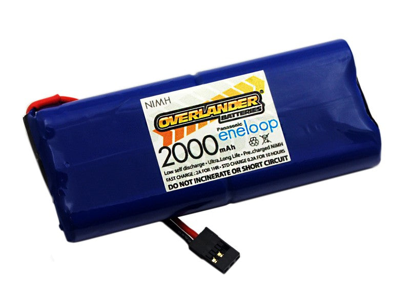 PanasonicEneloop 2000mAhAA 7.2v TX HitecAurora-SKU 2873