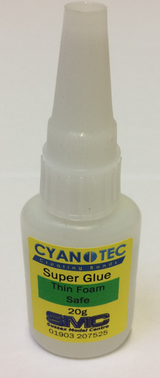 SMC Cyanotec Super Glue - Thin Foam Safe (20g) (JDa)