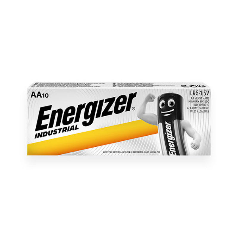 Alkaline battery Energizer Industrial LR6 - AA 1.5V 2.7Ah