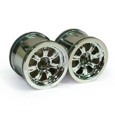 Thunder Tiger Chrome Plated Front Wheels ZK Pair PD2143 (BOX 22)