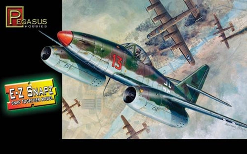 Plastic Kit Pegasus Hobbies 1:48 Scale Me 262 Ez Snapz Kit PKPG8415