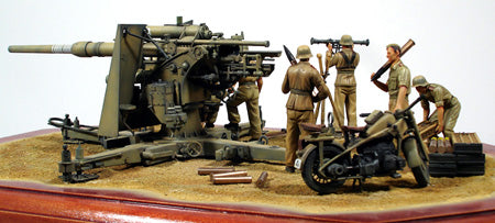 Tamiya 1/35 GERMAN 88MM GUN FLAK36 North African Campaign 35283