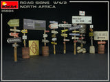 MiniArt 1/35 ROAD SIGNS WW2 NORTH AFRICA 35604