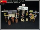 MiniArt 1/35 ROAD SIGNS WW2 NORTH AFRICA 35604