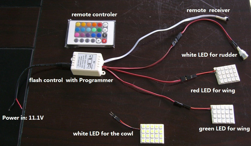 Pilot-RC Navigation Light System for Decathlon